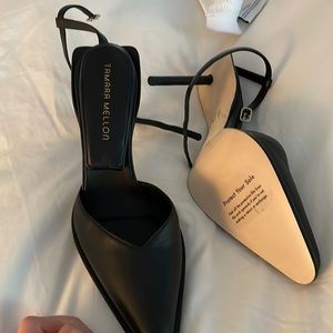 Brand new Tamara Mellon pillow top cushion heels never worn